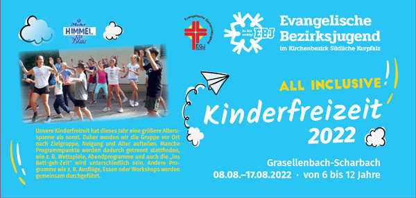 Bild: Kinderfreizeit 2022 der Evangelischen Bezirksjugend im Kirchenbezirk Südliche Kurpfalz